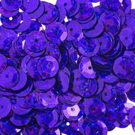 Sequins Round 6mm Aprx 1600pcs Hologram Purple