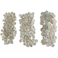 Sequins Round 6/8/10mm- Apx700pcs Hologram Champange