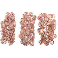 Sequins Round 6/8/10mm- Apx700pcs Hologram Peach