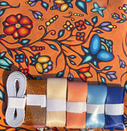 Jackie Traverse--OF02-ORANGE Ribbon Skirt Kit