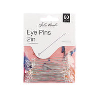 Eye Pins 2in Silver 2in 60pcs - 017