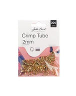 Crimp Tube Silver  2mm 300pcs - 049