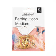 Earring Hoop Medium 12 pcs - 149