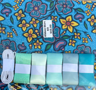 Jackie Traverse-OF01-TURQUOISE Ribbon Skirt Kit