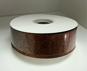 Brown Sparkle Ribbon (50 yard Roll)