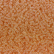 Size 10 Seed Beads - Pearl Orange (O10)