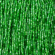 Transparent Medium Green Luster  - Size 10 2 Cut (G15)