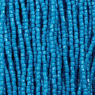 Size 9 3 Cut - Opaque Blue Turquoise