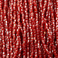 Size 9 3 Cut - Transparnet Luster Red