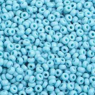 Size 10 Seed Beads - Turquoise Blue (B04)
