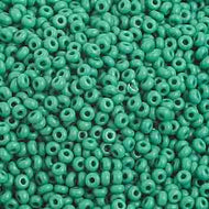 50 gram Size 10 Opaque Medium Dark Green