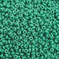 Size 10 Seed Beads - Medium Dark Green  (G08)