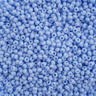 Size 10 Seed Beads - Opaque Powder Blue (B01)