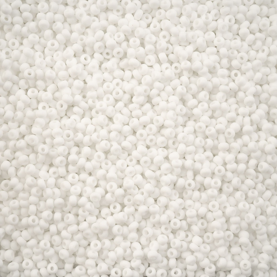 50 gram Size 10 Opaque White Matt