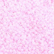 Size 10 Seed Beads - Dyed Iris Pink (PK08)