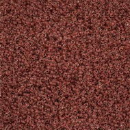Size 10 Seed Beads - Crystal Colorlined Terra Intensive Brown (BR15)