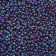 Size 10 Seed Beads - Iris Navy  (B32)