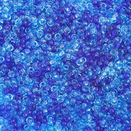 50 gram Size 10 Transparent Aqua Mix