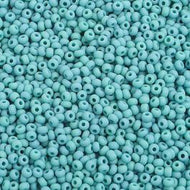 Size 10 Seed Beads - Turquoise Matte (B18)