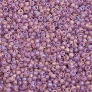 Size 10 Seed Beads - Transparent Light Amethyst AB (P22)
