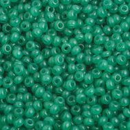 Size 10 Seed Beads - Oily Green  (G10)