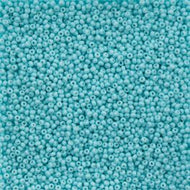 Size 10 Seed Beads - Chalk Light Turquoise (B48)