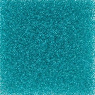Size 10 Seed Beads - Crystal Teal Green Solgel  (G30)