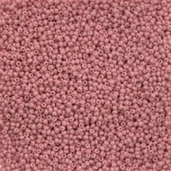 Size 10 Seed Beads - Chalk Pink Solgel (PK12)