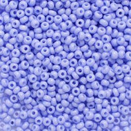 Size 10 Seed Beads - Dyed Chalk Light Violet (P14)