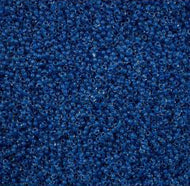 Size 11 Seed Beads - Crystal C/L Terran intensive Blue (B29) - 25g Bag