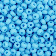 Preciosa 11/0 Seed Beads - Opaque Light Blue - 250g