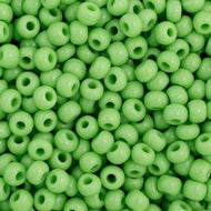 Preciosa 11/0 Seed Beads - Opaque Light Green - 250g