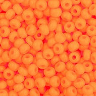 Preciosa 11/0 Seed Beads - Opaque Light Orange - 250g
