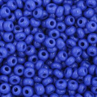 Preciosa 11/0 Seed Beads - Opaque Royal Blue - 250g