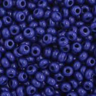 Preciosa 11/0 Seed Beads - Opaque Dark Royal Blue - 250g