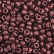 Preciosa 11/0 Seed Beads - Opaque Dark Brown - 250g