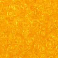 Size 11 Seed Beads - Transparent Yellow (Y09) - 25g Bag