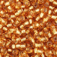 Size 11 Seed Beads - S/L Gold (BR22)- 25g Bag
