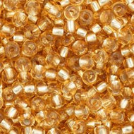 Size 11 Seed Beads - S/L Light Gold (BR21) - 25g Bag
