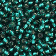Size 11 Seed Beads - S/L Light Green (G22) - 25g Bag