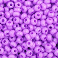 Preciosa 11/0 Seed Beads - Opaque Fuchsia Dyed - 250g