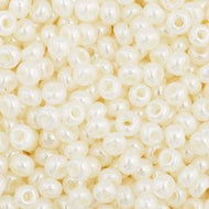 Size 11 Seed Beads - Opaque Ceylon Dyed Peaarl (BR30) - 25g Bag