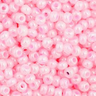 Size 11 Seed Beads - Pale Pink Pearl (PK13) 25g Bag