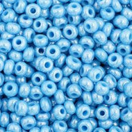 Size 11 Seed Beads - Blue Luster Opaque (B01) - 25g Bag