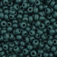 Preciosa 11/0 Seed Beads - Opaque Dark Green - 250g