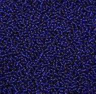Size 11 Seed Beads - Silverlined Sapphire (B12) - 25g Bag