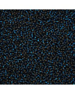 Size 11 Seed Beads - Silverlined dark aqua - 25g Bag (B06)