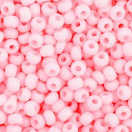 Size 11 Seed Beads - Light Pink Solgel(PK04)- 25g Bag