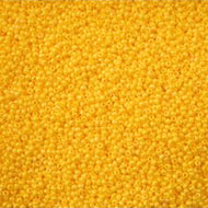 Size 11 Seed Beads - Bright Yellow Chalk Sfinx (Y08) - 25g Bag