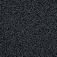 Size 11 Seed Beads - Jet terra Pearl Turq  (BK03) - 25g Bag